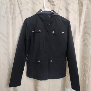 The North Face Women's Black Hooded Utility Jacket